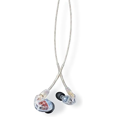 Amazon.com: Shure SE535 PRO Sound Isolating Wired Earbuds - Clear